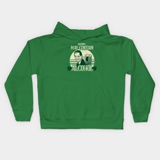 May Contain Alcohol Funny St. Patrick's Day Kids Hoodie